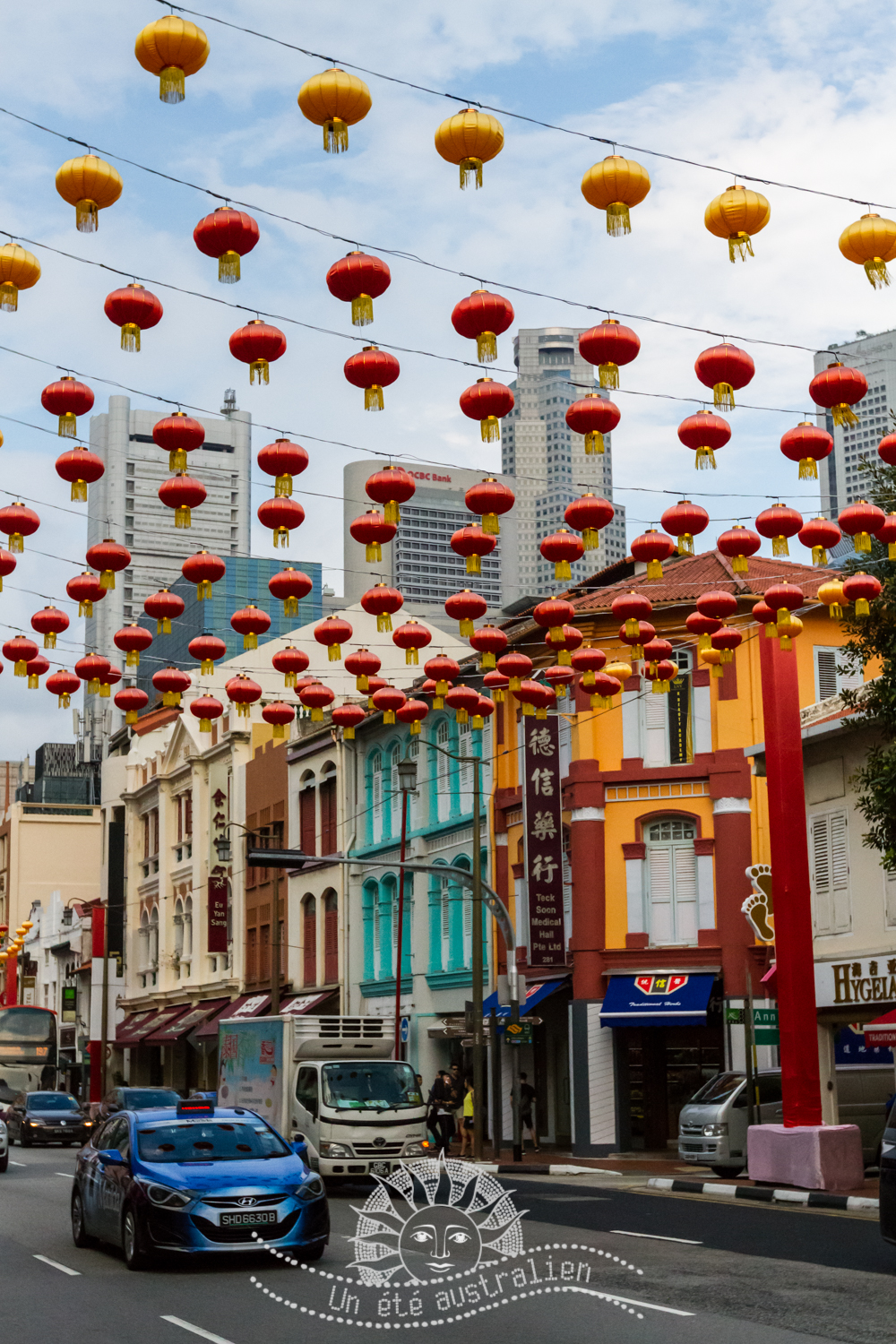 un été australien australie voyage singapour chinatown