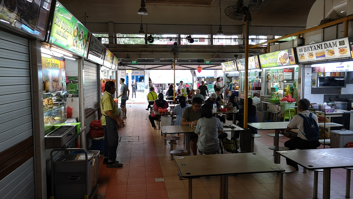 un été australien australie voyage singapour food court